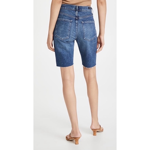 NWT Citizens of Humanity Tamryn Bike Shorts in wash Sentimental Size 25 - Picture 3 of 10